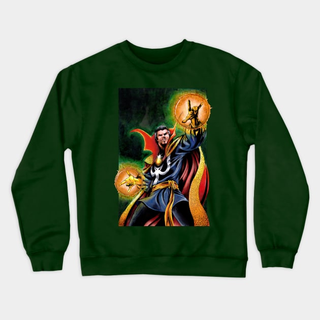 Doctor Strange Crewneck Sweatshirt by Jomeeo